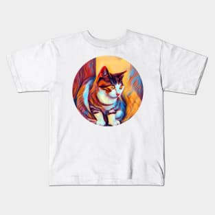 Daring mycat, revolution for cats Kids T-Shirt